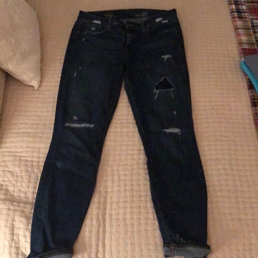 J crew toothpick jeans size 29